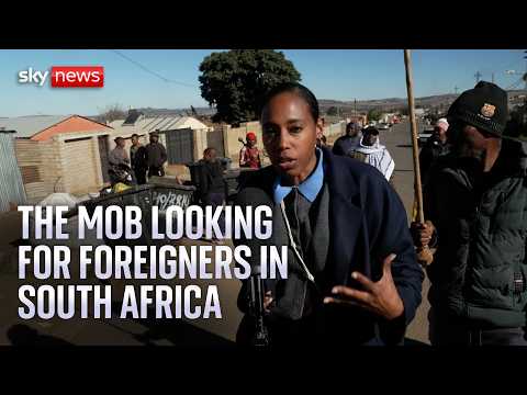 Foreigners forced to flee as mob violence grips South African townships