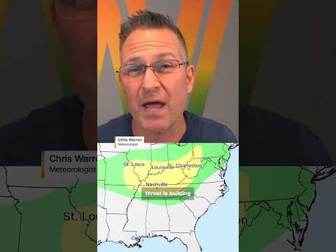 Flash flood risk grows across the Ohio Valley and Mid-South