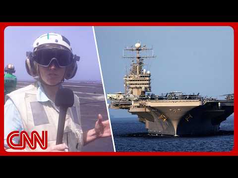 ‘Things are heating up’: Onboard a US warship as Iran ceasefire ends