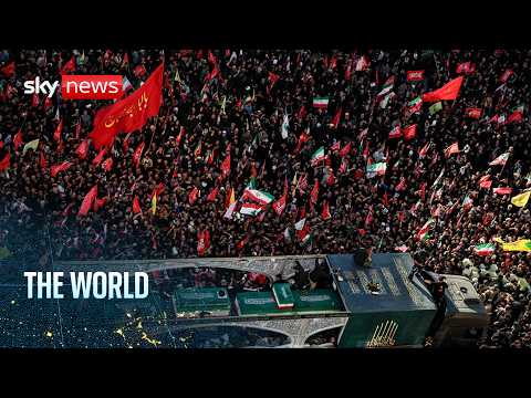 Slain ayetollah burried in Iran – as Tehran hits US air base | The World with Barbara Serra
