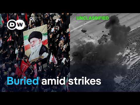 US-Iran tensions flare as Khamenei is laid to rest | DW News