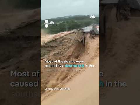 Dozens dead in severe China floods | DW News