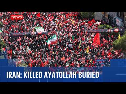 Killed ayatollah buried in Iran – as Tehran ‘hits US air base’ in Jordan