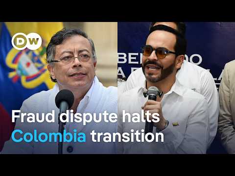Colombia transition process paused as election row escalates | DW News