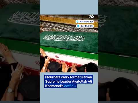 Khamenei buried in Mashhad after days of funeral ceremonies | DW News