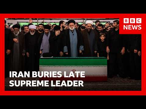 US and Iran trade attacks as Iran’s late supreme leader Ayatollah Ali Khamenei is buried | BBC News