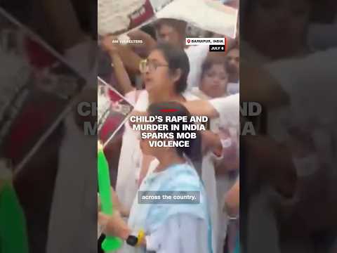 Child’s rape and murder in India sparks mob violence