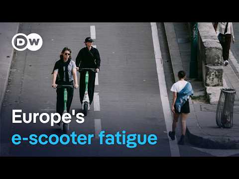 Europe cracks down on e-scooter menace | DW News