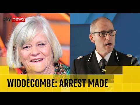 Man arrested on suspicion of murder in connection with death of Ann Widdecombe