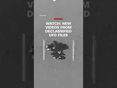 New videos from declassified UFO files