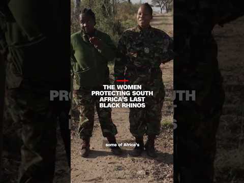 The women protecting South Africa’s last black rhinos
