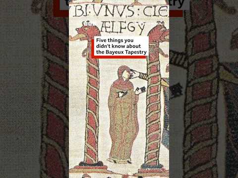 Five things you didn’t know about the Bayeux Tapestry. #BayeuxTapestry #History #BBCNews