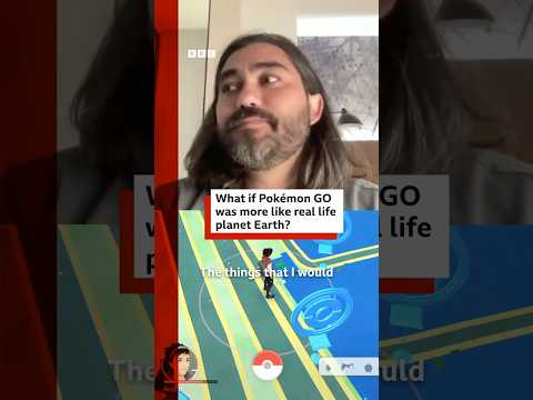 What if Pokémon GO was more like real life planet Earth? #PokemonGO #BBCNews