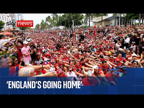 Norway fans row in Miami ahead of quarter-final against England
