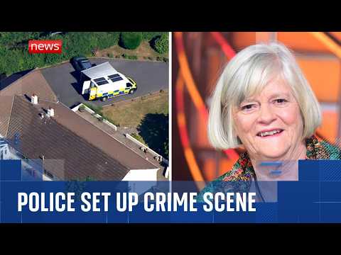 Ann Widdecombe’s home a major crime scene after police launch murder investigation