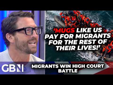 ‘They want to LIVE OFF OF US!’ Adam Brooks FUMES as migrants win court battle TO BLOCK deportations