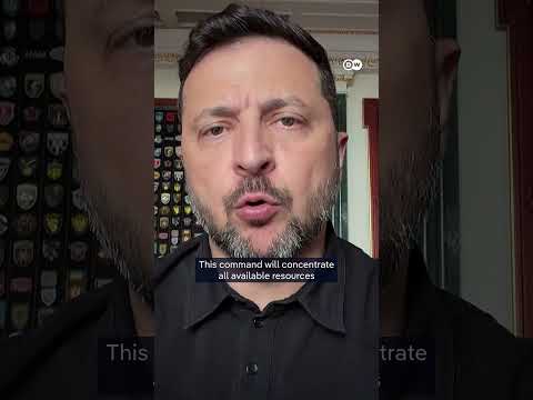 Zelenskyy unveils new Ukrainian special command for long-range strikes on Russia | DW News