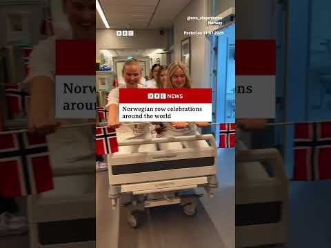 Fans around the world row to show support for Norway. #Norway #BBCNews