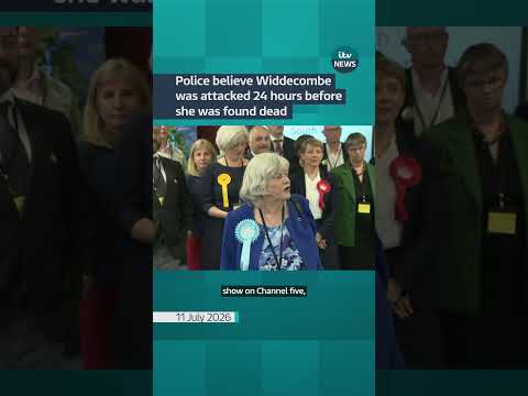 Police believe Widdecombe was attacked 24 hours before she was found dead #itvnews #mp