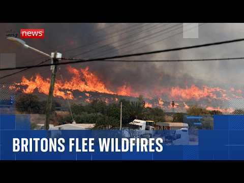 At least 12 die in Spain wildfires with four Britons feared dead
