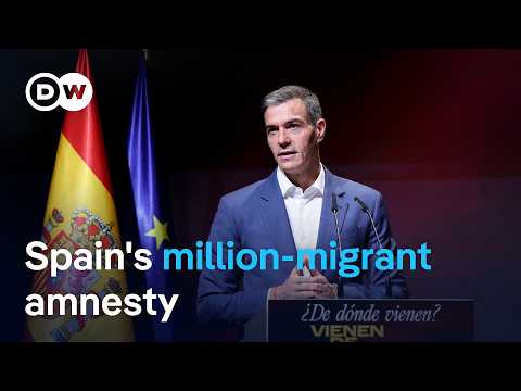 Spain allows undocumented migrants to apply for residency permits | DW News