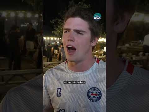 ‘It’s electric!’ fans in North London pub react to England win against Norway