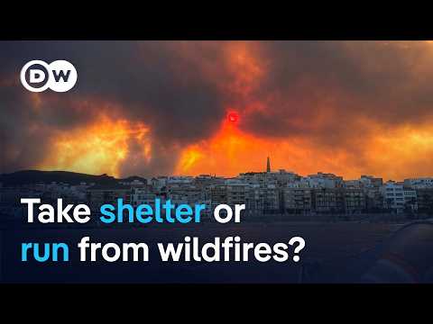 Why fleeing a wildfire can be deadly | DW News