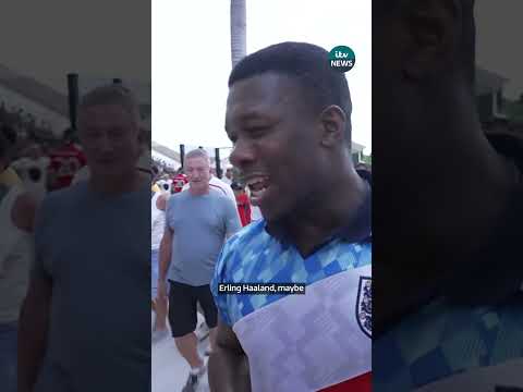 England fans in Miami react to win against Norway