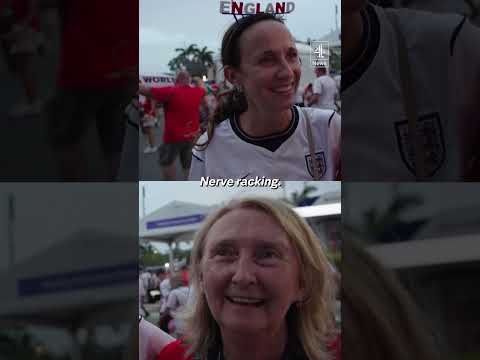 England fans react to win over Norway
