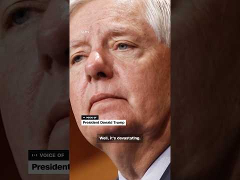 Trump says he spoke to Sen. Lindsey Graham shortly before he died