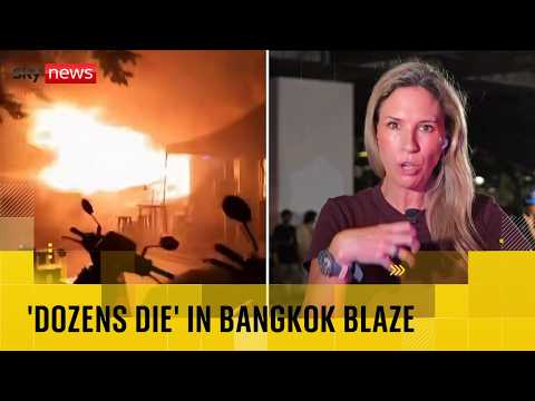 Horrific video captures moment deadly blaze breaks out in Bangkok bar