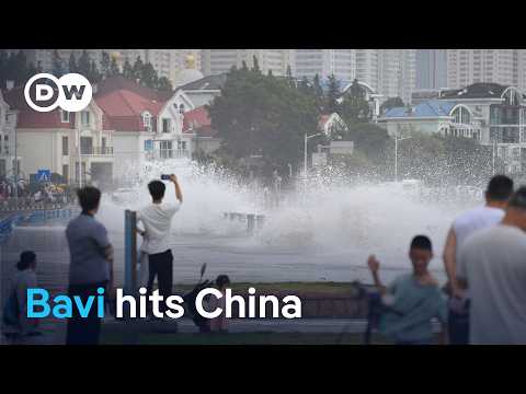 What Typhoon Bavi reveals about extreme storm risks in East Asia | DW News