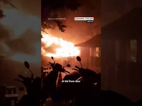 Pub fire in Bangkok leaves dozens dead