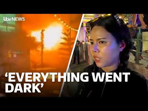 Woman who escaped Bangkok pub fire describes moment deadly blaze broke out