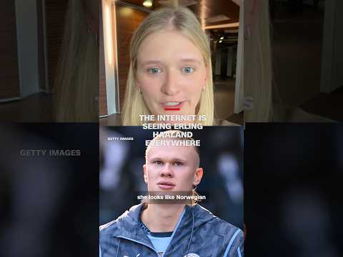 The internet is seeing Erling Haaland everywhere