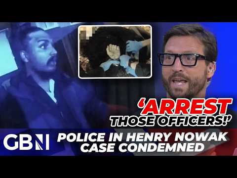 ‘I want the officers ARRESTED!’ | Police in Henry Nowak case CONDEMNED amid anti-white racism FURY