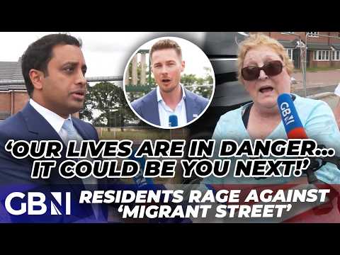Migrant Street residents PROTEST as illegal immigrants given new homes – ‘Our lives are in danger!’