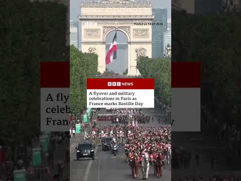 Bastille Day is France’s independence day. #BastilleDay #Paris #BBCNews