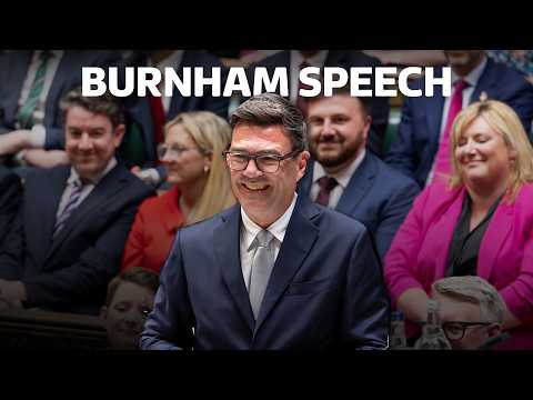 LIVE: Andy Burnham delivers first major Commons speech