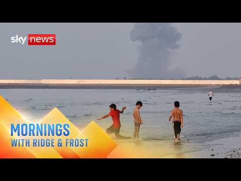 Deadly strikes in Strait of Hormuz as US and Iran trade fire | Mornings with Ridge and Frost