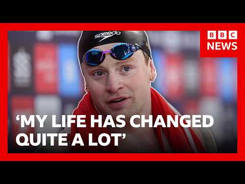 Adam Ramsay-Peaty on marriage, pregnancy and Commonwealth Games | BBC News