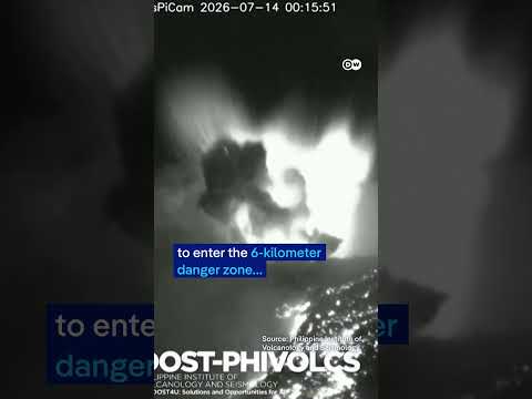 Mayon volcano’s spectacular erruption reaches 190 days | DW Shorts