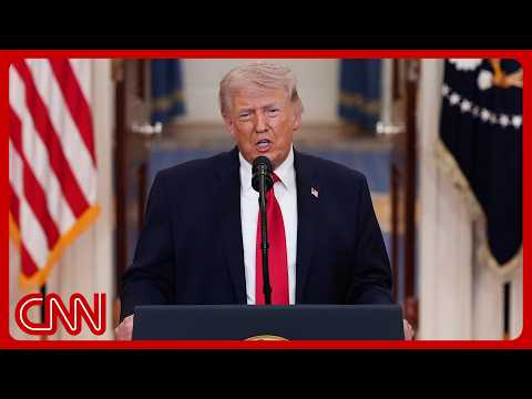 Live: Rare Trump primetime address to nation