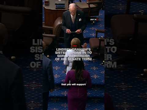 Lindsey Graham’s sister sworn in to serve remainder of his Senate term