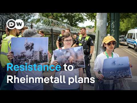 Growing anger over Germany’s military buildup | DW News