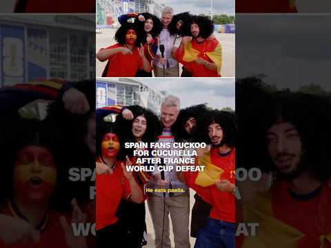 Spain fans cuckoo for Cucurella after France World Cup defeat