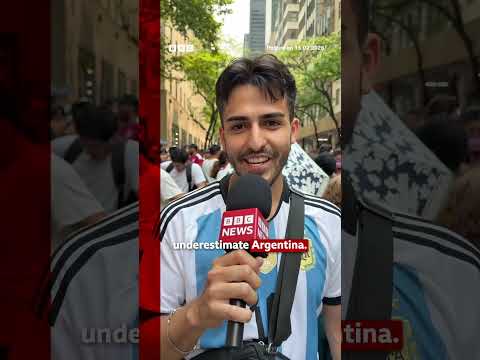 Argentina’s message to England: be ready. #WorldCup #England #Argentina #BBCNews