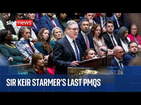 Keir Starmer’s final PMQs | In full
