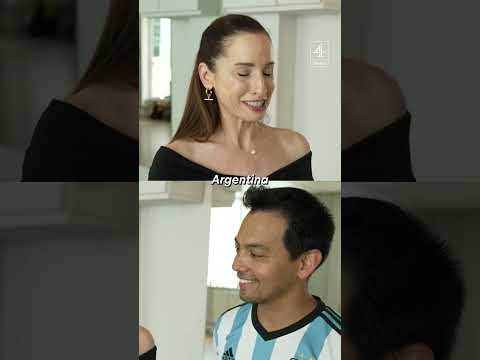 England v Argentina: the couple dancing through their division