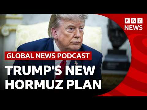 Trump’s new Strait of Hormuz plan | BBC News